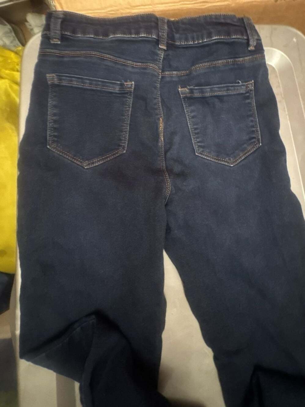 d.jeans Women's Dark Wash Skinny Denim Jeans Size 8 - Picture 6 of 6
